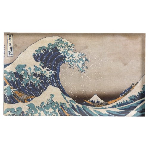 The Great Wave off Kanagawa Place Card Holder