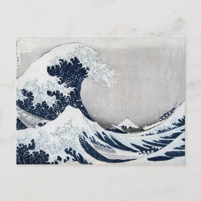 The Great Wave off Kanagawa Postcard (Front)