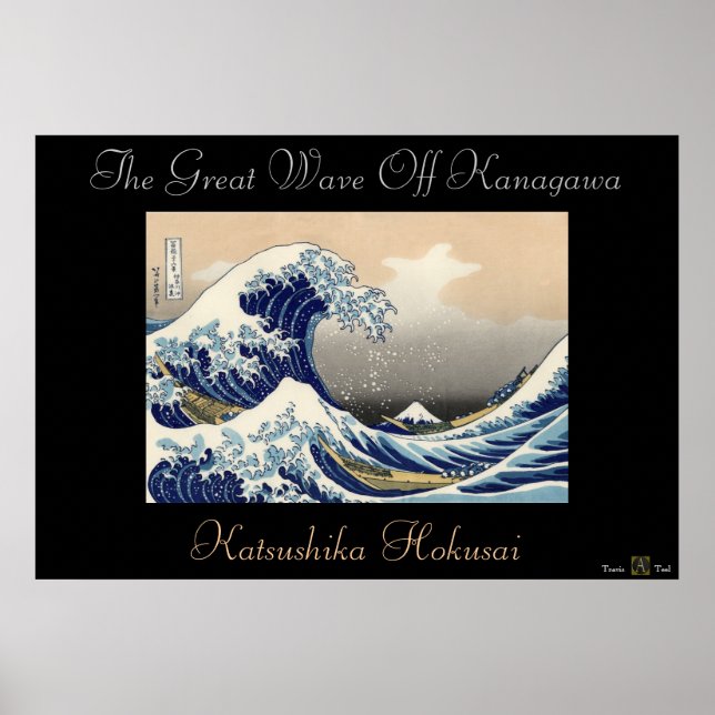 THE GREAT WAVE OFF KANAGAWA POSTER (Front)