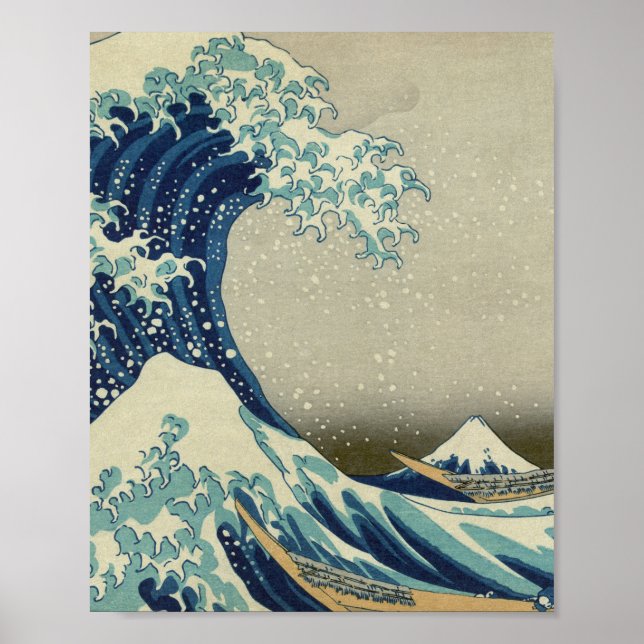 The Great Wave off Kanagawa Poster (Front)