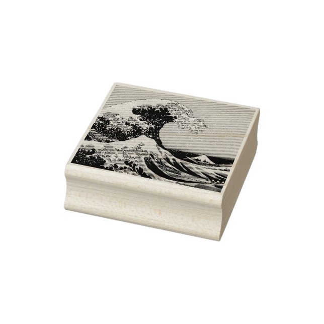 The Great Wave off Kanagawa Rubber Stamp (Stamp)