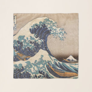 The Great Wave off Kanagawa Scarf