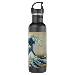 The Great Wave off Kanagawa Stainless Steel Water Bottle