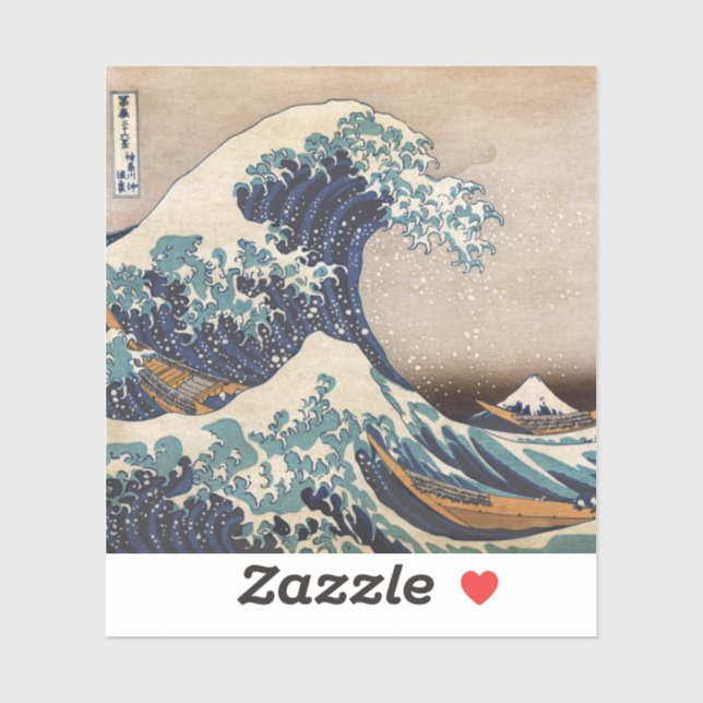 The Great Wave off Kanagawa Sticker (Sheet)