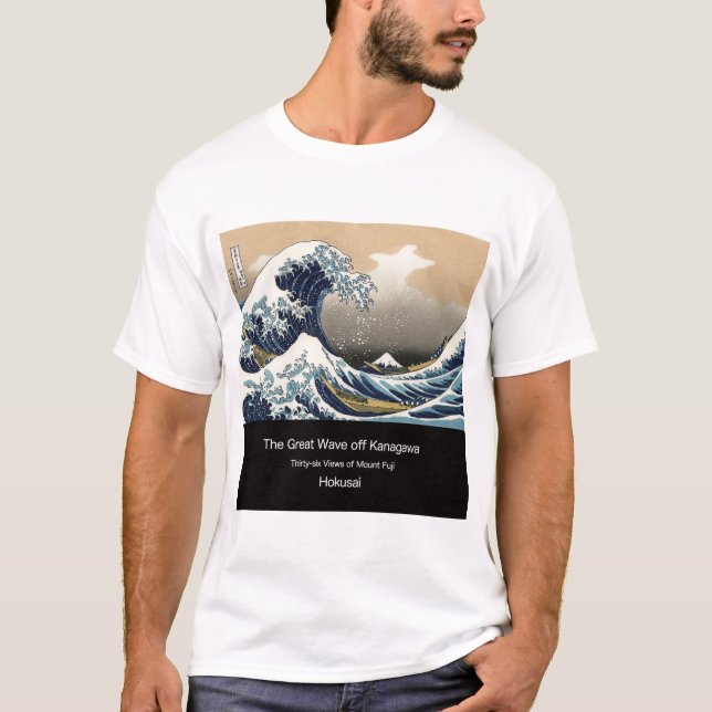 The Great Wave off Kanagawa T-Shirt (Front)