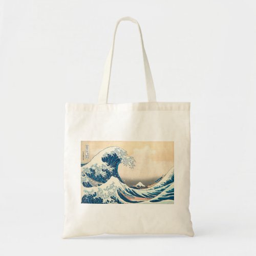 The Great Wave off Kanagawa Tote Bag