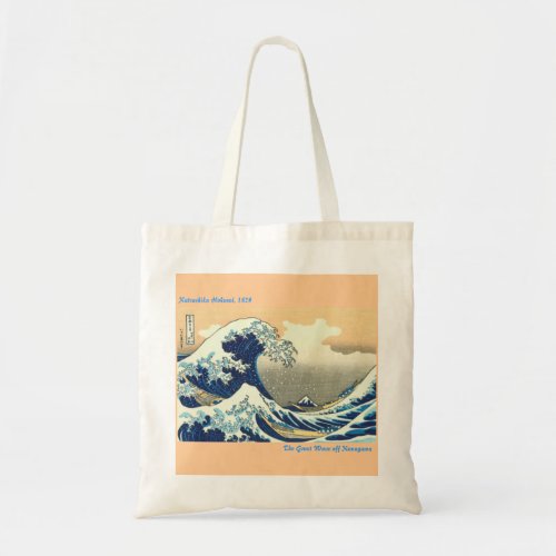 The Great Wave Off Kanagawa Tote Bag