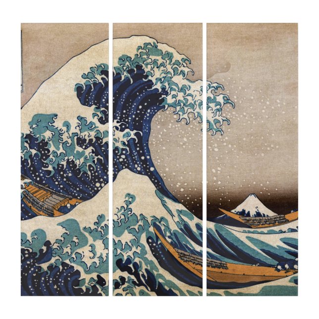 The Great Wave off Kanagawa Triptych (Front)