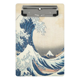 The Great Wave off Kanagawa Ukiyo-e Japanese Mini Clipboard