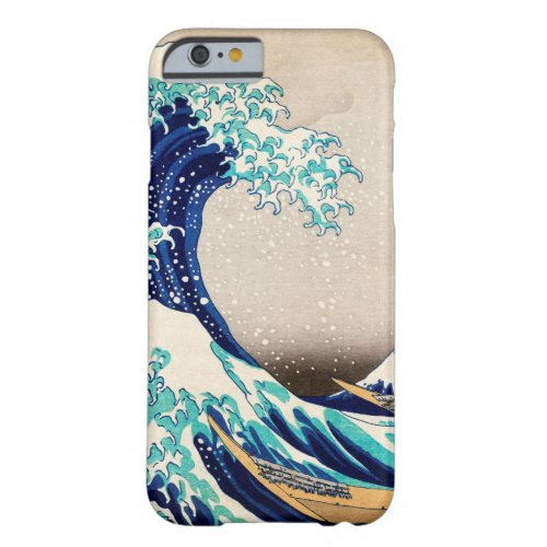 The Great Wave off Kanagawa Vintage Japanese Art Barely There iPhone 6 Case