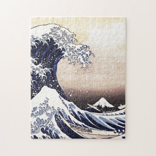 The Great Wave Off Kanagawa Vintage Japanese Art Jigsaw Puzzle