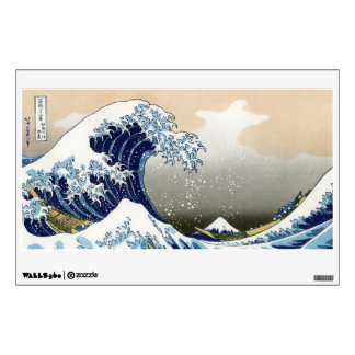 The Great Wave Off Kanagawa Wall Sticker