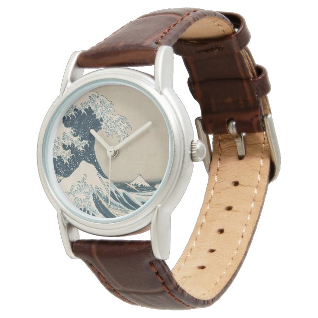 The Great Wave off Kanagawa Watch (Angled)