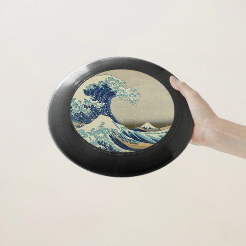 The Great Wave off Kanagawa Woodblock Print Wham_O Frisbee