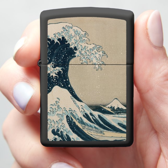 The Great Wave off Kanagawa Zippo Lighter | Zazzle