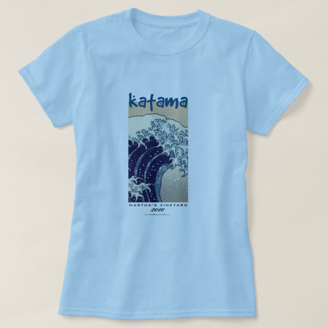The Great Wave off of Katama T-Shirt (Design Front)
