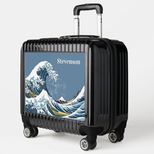 The Great Wave Personalized Luggage