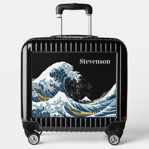 The Great Wave Personalized Luggage