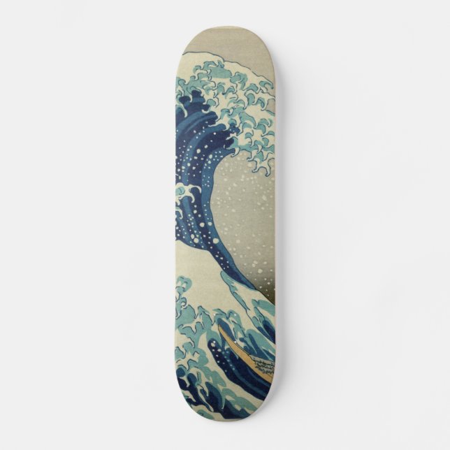 The Great Wave Skateboard Deck (Front)