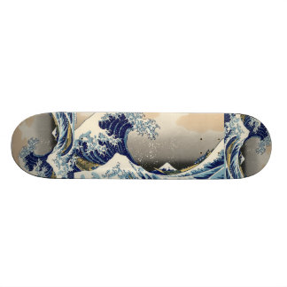 the great wave skateboard deck