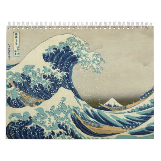 The Great Wave: The Art of Hokusai Calendar