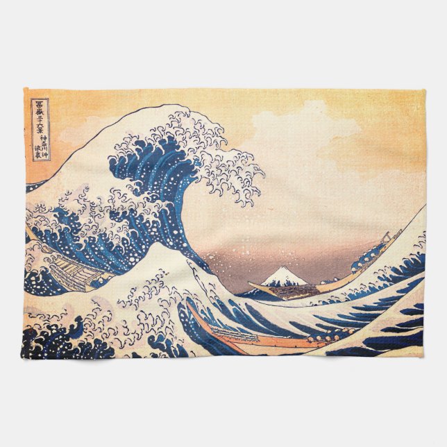 The Great Wave Towel (Horizontal)