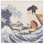 The Great Wave Ukiyoe Collages Fabric