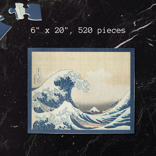 The Great Wave  -  Vintage Japanese  art Jigsaw Puzzle (Creator Uploaded)