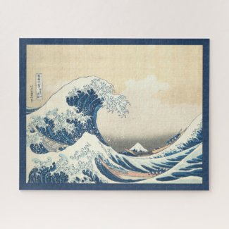 The Great Wave  -  Vintage Japanese  art