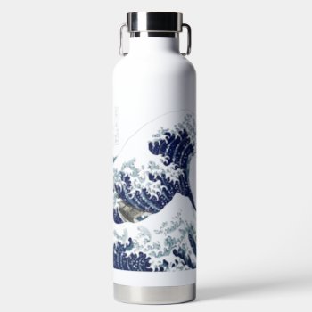 The Great Waves By Hokusai At Kanagawa Water Bottle by The_Masters at Zazzle