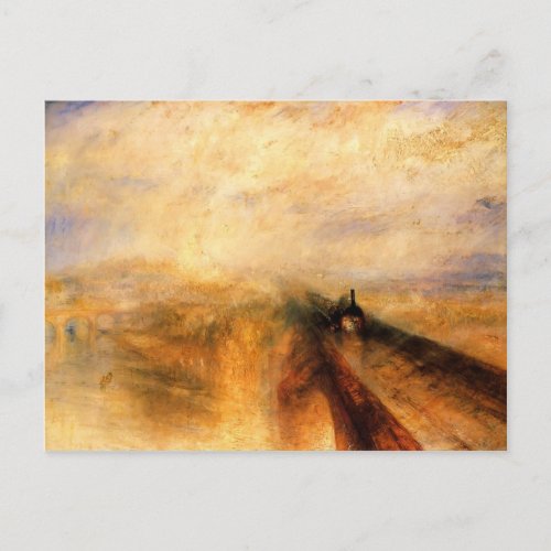 The Great Western Railway by William Turner Postcard