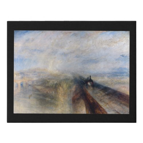 The Great Western Railway William Turner 1844 Faux Canvas Print