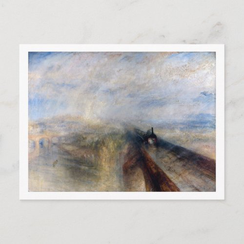 The Great Western Railway William Turner 1844 Postcard