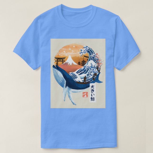 The Great Whale 4 T-Shirt (Design Front)
