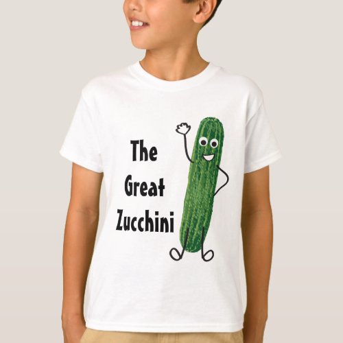 The Great Zucchini Veggie Shirt