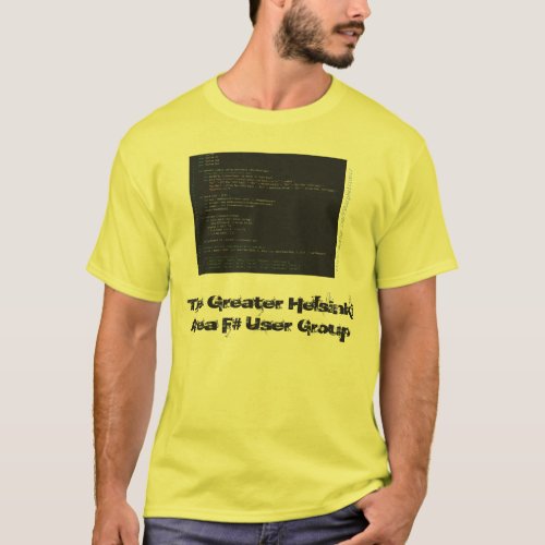 The Greater Helsinki Area F User Group _T_shirt T_Shirt