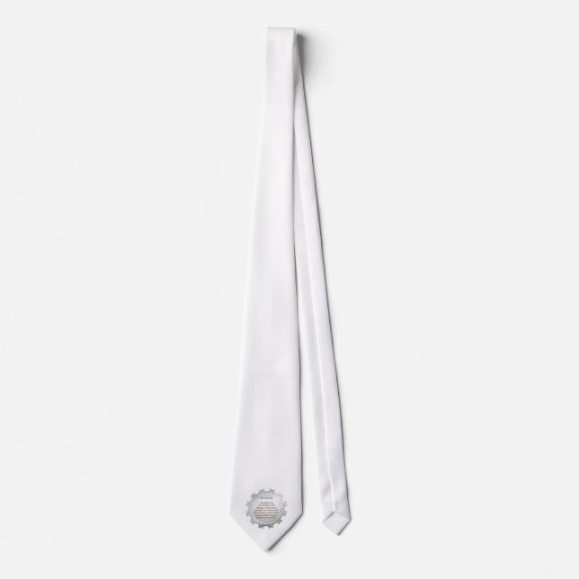 The Greatest Commandment Tie (Front)