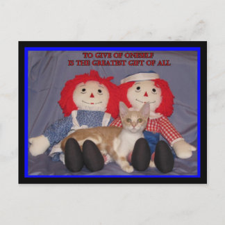 The Greatest Gift Of All Postcard