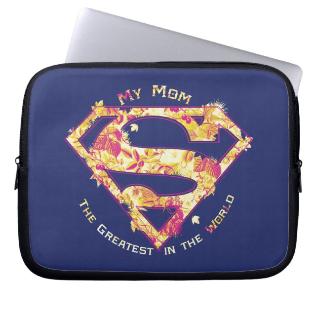 The Greatest Mom in the World Laptop Sleeve (Front)