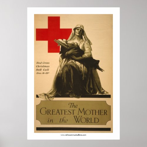 The Greatest Mother in the World _ Red Cross Poster