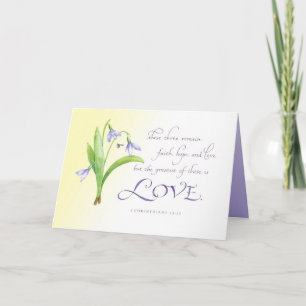 The Greatest of These is Love Card