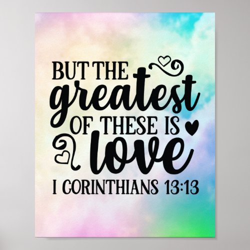 The Greatest Of These Is Love Poster