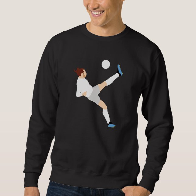 The Greatest Wales Soccer Player Scissors Kick  Sweatshirt (Front)