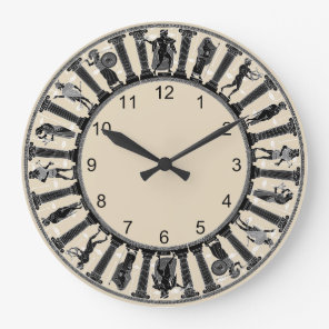 The Greek Deities Wall Clock