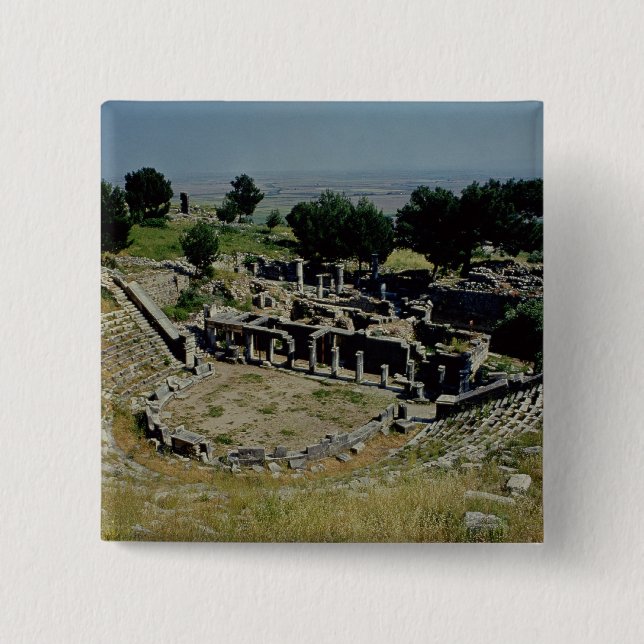 The Greek theatre Button (Front)