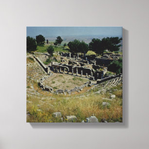 The Greek theatre Canvas Print