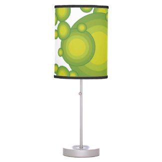 The Green 70's year styling Table Lamp