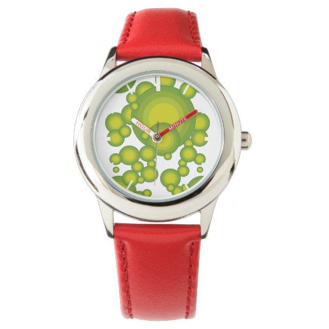 The Green 70's year styling Watch (Front)