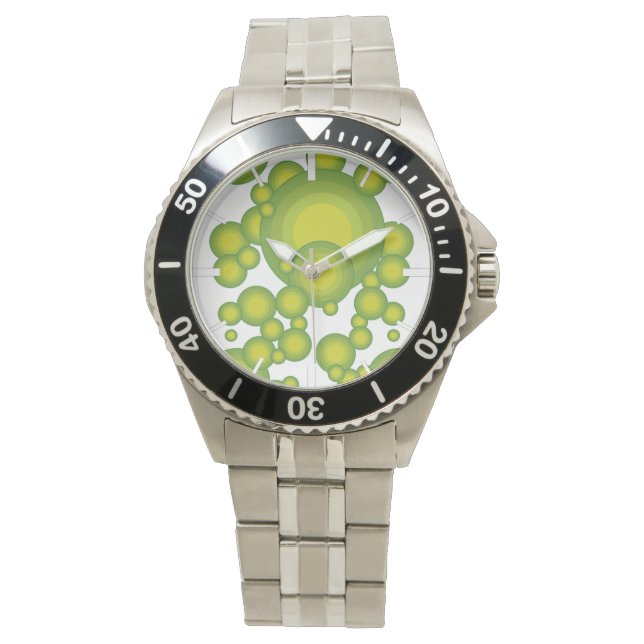 The Green 70's year styling Watch (Front)