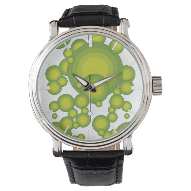 The Green 70's year styling Watch (Front)